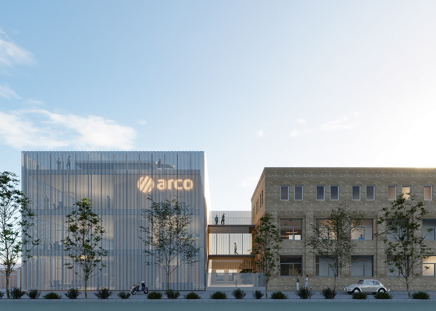 Cover Image for Arco Headquarters. Competition, 1st Prize